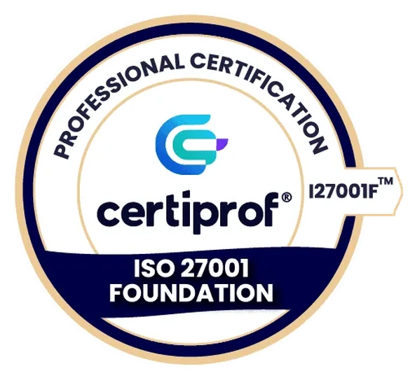 Insignia ISO 27001 Foundation I27001F™